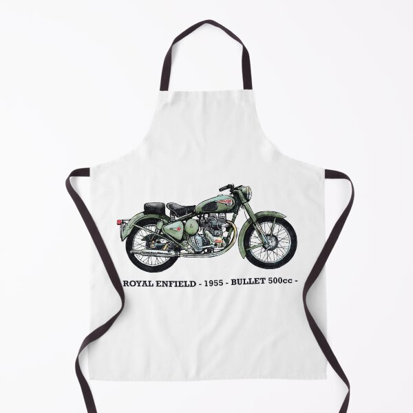 Item preview, Classic Motorbike - Royal Enfield Bullet, Illustrated Tribute designed and sold by FoleyPottery.