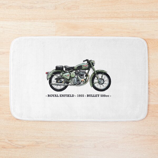 Item preview, Classic Motorbike - Royal Enfield Bullet, Illustrated Tribute designed and sold by FoleyPottery.