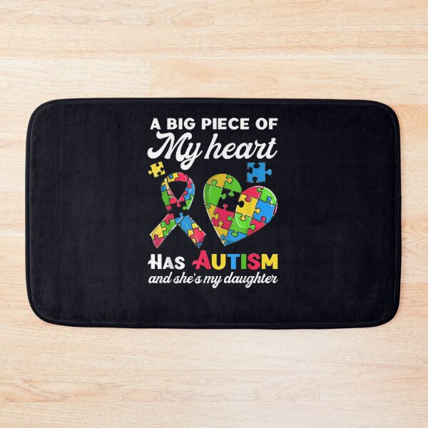 Item preview, Autism Awareness Daughter Mom Dad Big Piece Of My Heart designed and sold by DeannaMarks.
