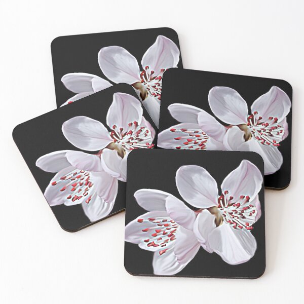 Item preview, Beautiful white flower digital art designed and sold by DopeDesign111.