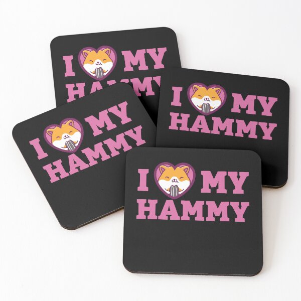 Item preview, I Love My Hammy Hamster designed and sold by MooonTees.