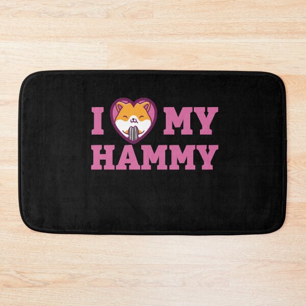 Item preview, I Love My Hammy Hamster designed and sold by MooonTees.