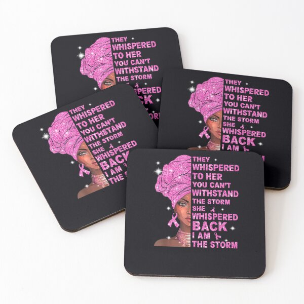 Item preview, Back They Whispered To Her Breast Cancer Awareness designed and sold by DeannaMarks.