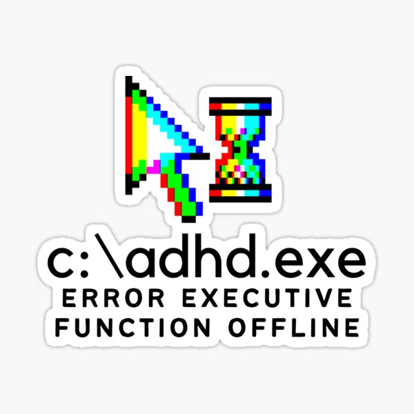 Artikel-Vorschau von C:\ADHD.exe – Fehler Ausführungsfunktion offline – Option 5, designt und verkauft von TheBerriesADHD.