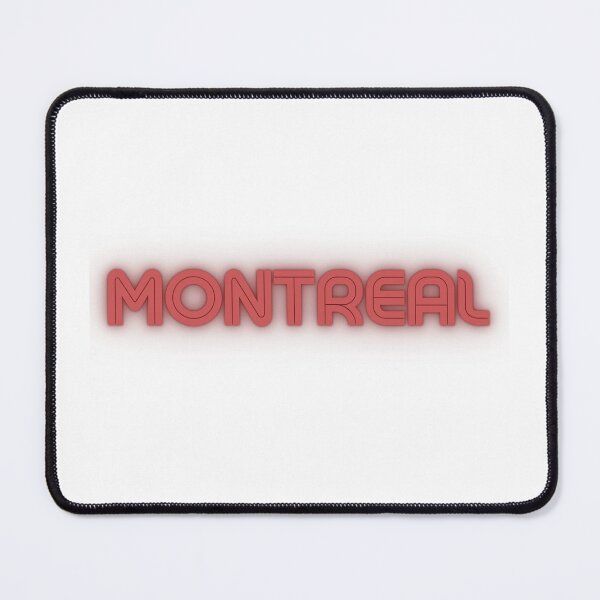 Aperçu de l'œuvre Word Art rétro de Montréal créée et vendue par YegMark.