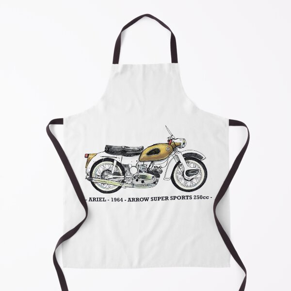 Item preview, Classic Motorbike - Ariel Arrow Super Sport, Illustrated Tribute designed and sold by FoleyPottery.