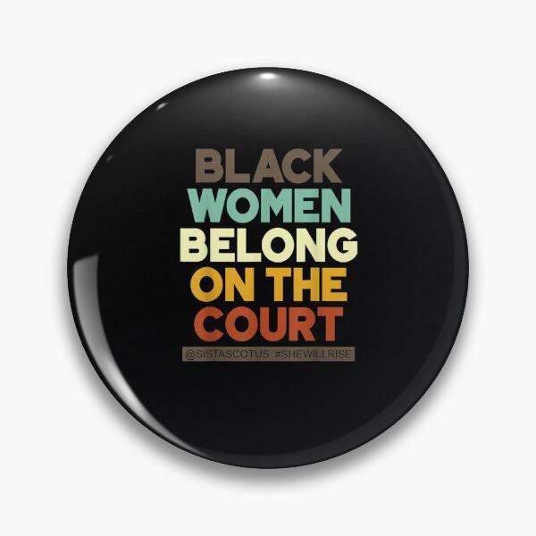 Item preview, Black Belong On The Court Sistascotus Shewillrise designed and sold by DeannaMarks.