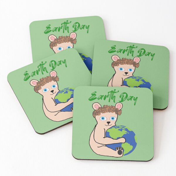 Item preview, Earth Day Earth Bear #1 designed and sold by Hypnotees.