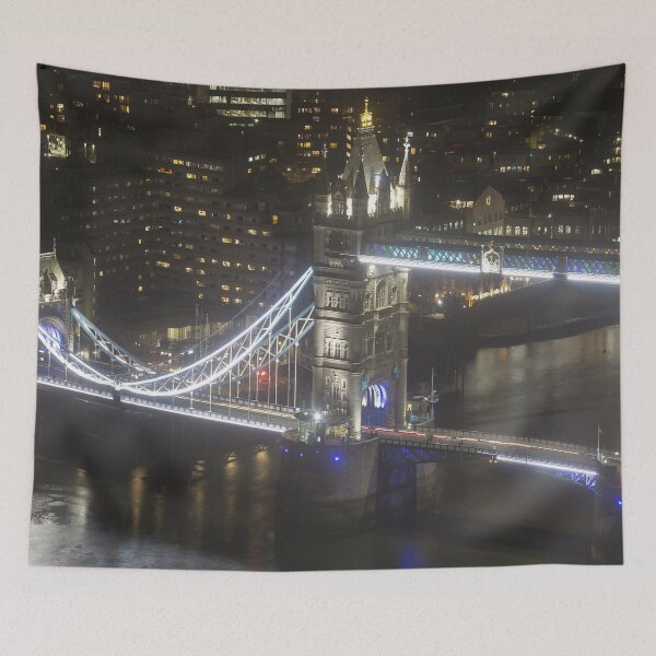 Item preview, Tower Bridge Night Vista          designed and sold by Londonimages.