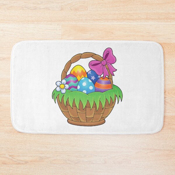 Item preview, basket with chocolate and colored easter eggs designed and sold by JAG2B.