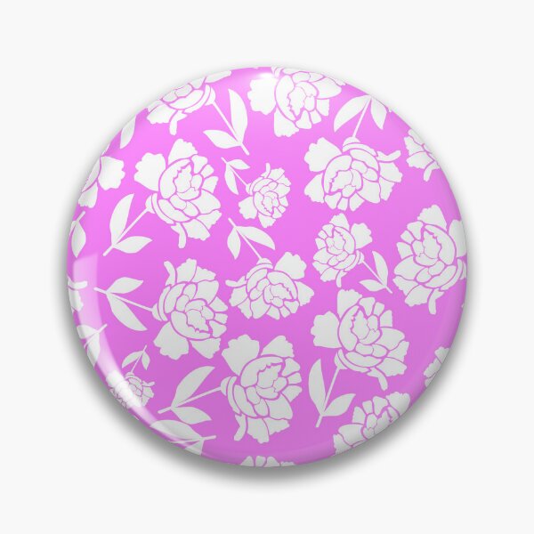 Item preview, Tossed Roses White on Ice Pink Half-drop Repeat 5748 designed and sold by Art in My Loft.
