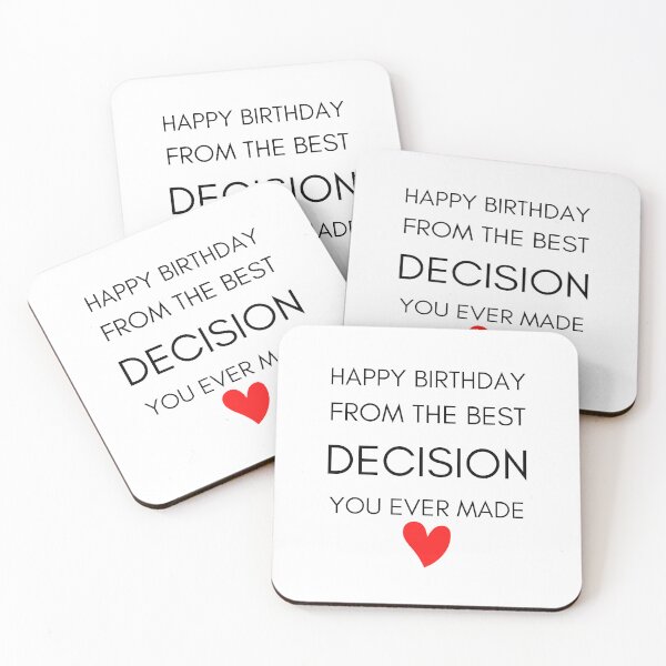 Item preview, Happy Birthday From The Best Decision You Ever Made designed and sold by red1one.