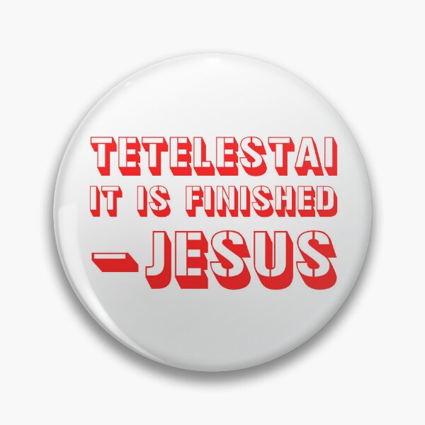 Item preview, Tetelestai - It is Finished designed and sold by plushism.
