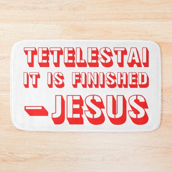 Item preview, Tetelestai - It is Finished designed and sold by plushism.