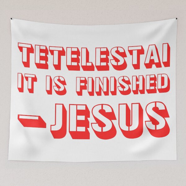 Item preview, Tetelestai - It is Finished designed and sold by plushism.