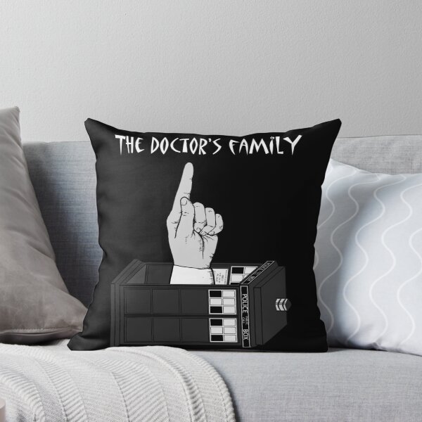 Item preview, The Doctor's Family (Black and White) designed and sold by PaulMonj.