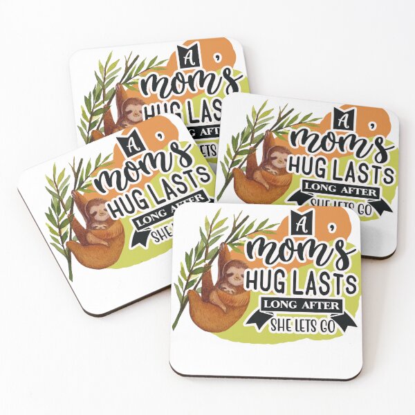 Item preview,  a mom hug lasts long after she lets go designed and sold by creativelittleo.
