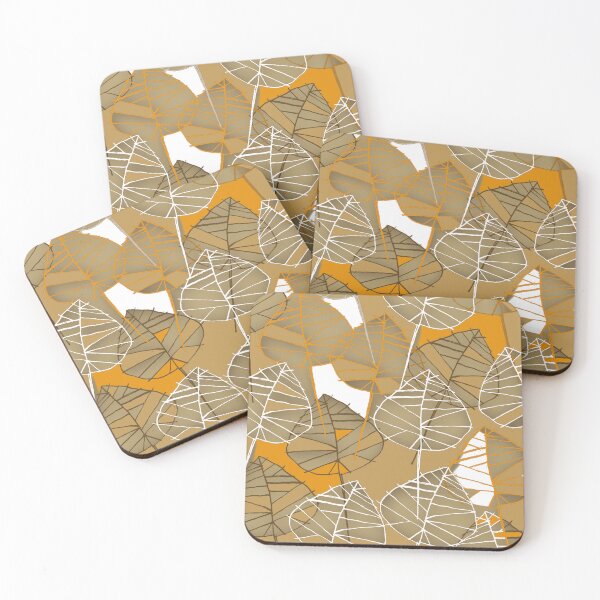 Item preview, MODERN ART LEAF MOTIF designed and sold by KINGTOUCAN.