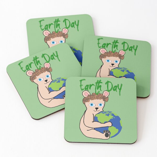 Item preview, Earth Day Earth Bear #2 designed and sold by Hypnotees.