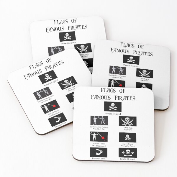 Item preview, Flags of Famous Pirates - Design designed and sold by Mterry1202.