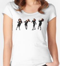 Little Kicks Women's Fitted Scoop T-Shirt