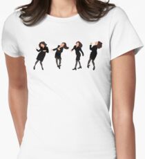 Little Kicks Women's Fitted T-Shirt