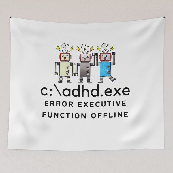 Item preview, C:\ADHD.exe - Error Executive Function Offline - Option 6 designed and sold by TheBerriesADHD.
