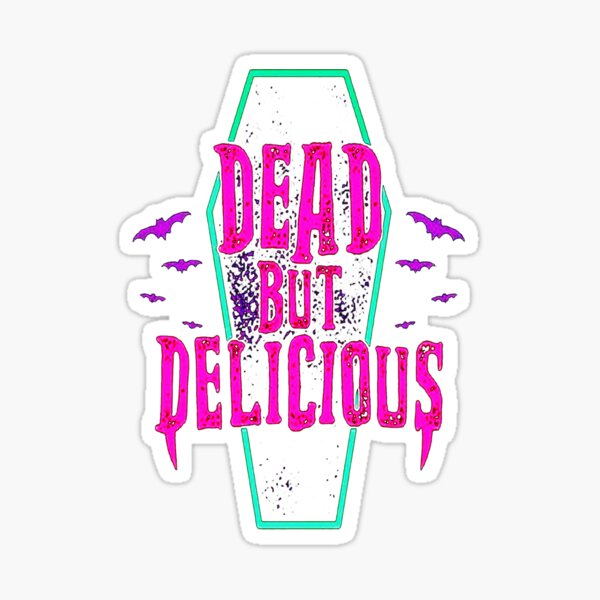Vista previa del artículo con la obra «Racerback muerto pero delicioso», diseñado y vendido por alexpatner.