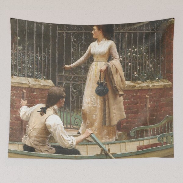 Item preview, The Elopement by Edmund Blair Leighton - Vintage Art designed and sold by RickE.