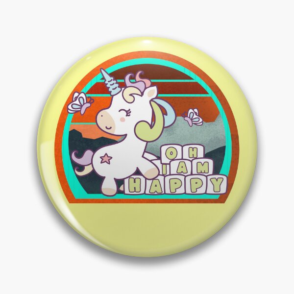 Item preview, happy unicorn OH I'm happy designed and sold by vibeno1.