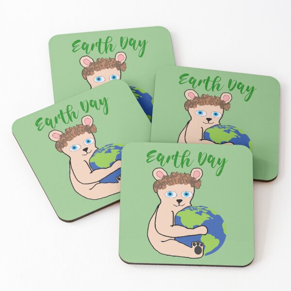 Item preview, Earth Day Earth Bear #3 designed and sold by Hypnotees.