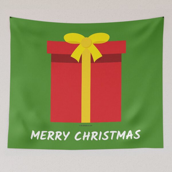 Item preview, Red Gift - Merry Christmas designed and sold by BirdAtWork.