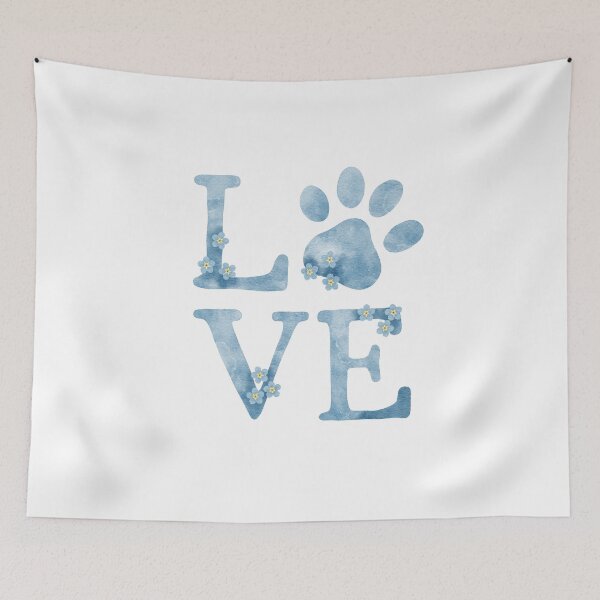 Item preview, Love Dog Paw Print designed and sold by RebeccaFlaherty.