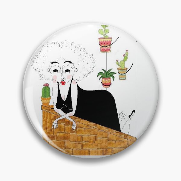 Item preview, Woman on the terrace designed and sold by Almumayo.