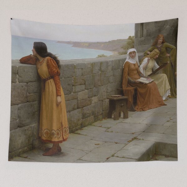 Artikelvorschau, Die Geisel von Edmund Blair Leighton - Vintage Art entworfen und verkauft von RickE.