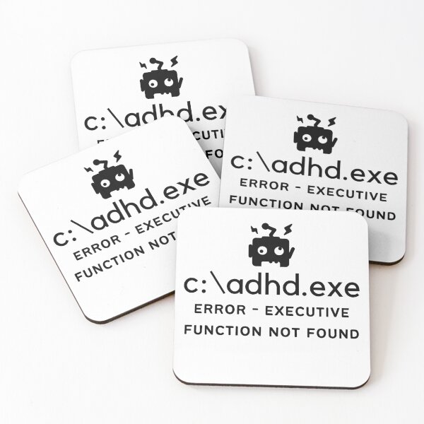 Item preview, C:\ADHD.exe - Error Executive Function Not Found designed and sold by TheBerriesADHD.