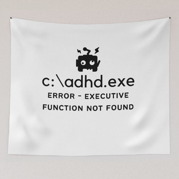 Item preview, C:\ADHD.exe - Error Executive Function Not Found designed and sold by TheBerriesADHD.