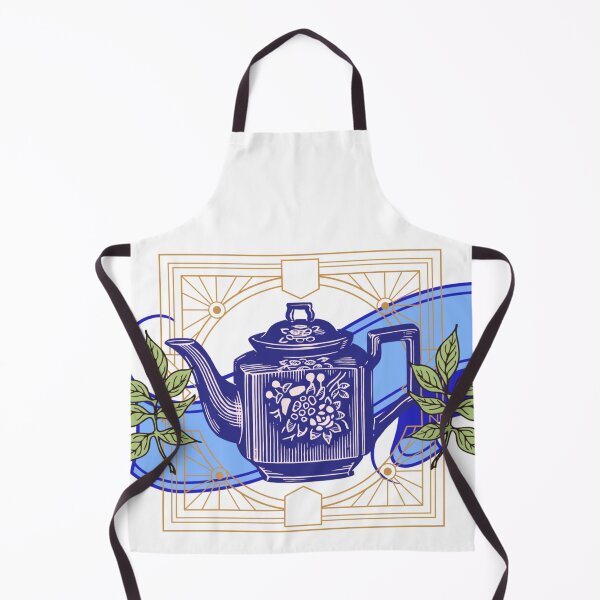 Item preview, Time for Tea - Vintage style art deco design designed and sold by ZinZoe.