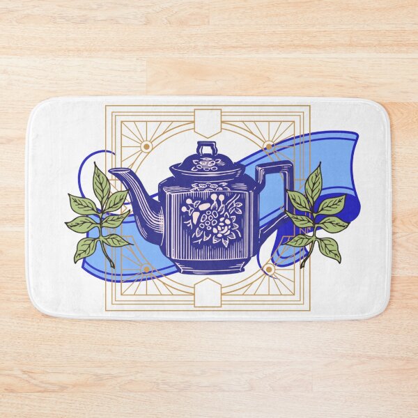 Item preview, Time for Tea - Vintage style art deco design designed and sold by ZinZoe.