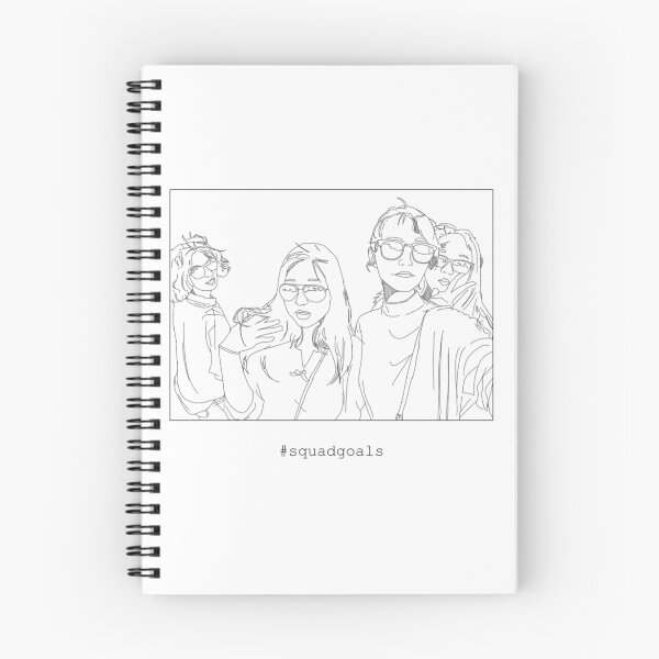 Item preview, #squadgoals designed and sold by [BASIC •  OUTLINES].