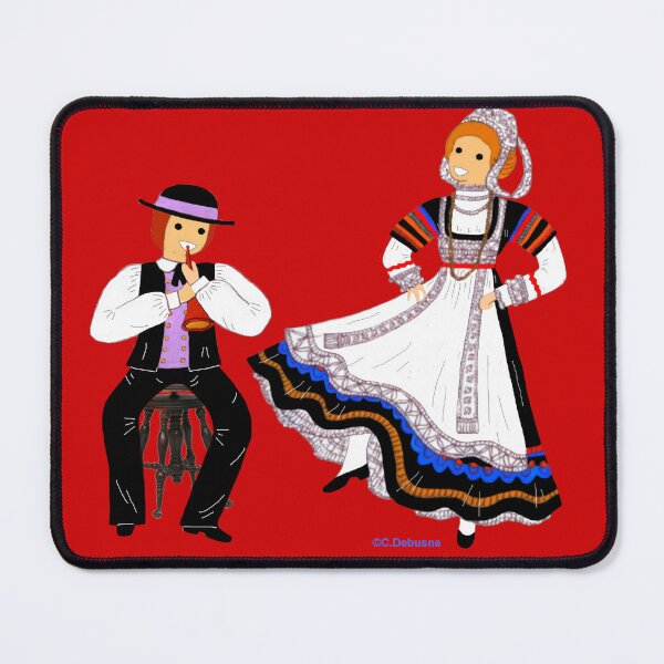 Item preview, Folklore of Brittany, France designed and sold by Catherine Debusne.