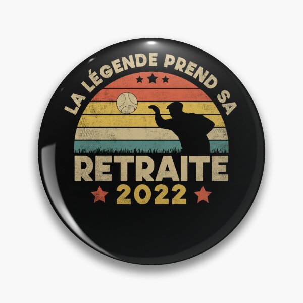 Item preview, Légende Prend Sa Retraite 2022 Humour Petanque Boule Joueur Cadeau designed and sold by Ismaibeen.