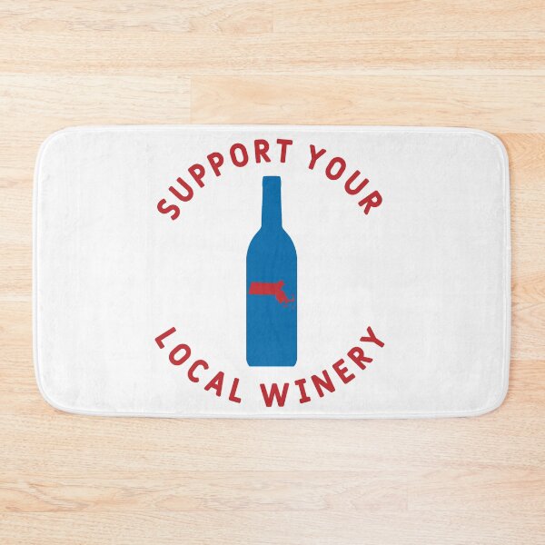 Item preview, Support Your Local Winery Massachusetts  designed and sold by fearcity.