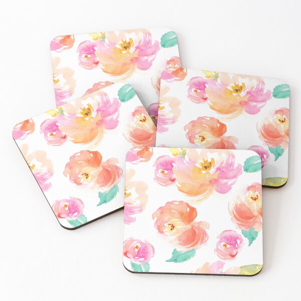Item preview, Watercolor Floral Patterns designed and sold by ZestyFruit.