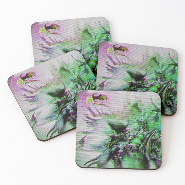Item preview, Glitch Chaos Dragon Tamer-Green designed and sold by BioDigital-Jazz.