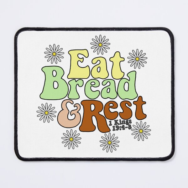 Item preview, Eat Bread & Rest designed and sold by Sweeter Than Honey Designs.