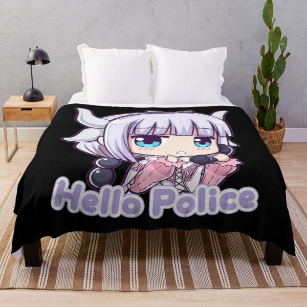 Item preview, Kanna - Dragon Maid - Bonjour la police . classique designed and sold by aclyptprimos.