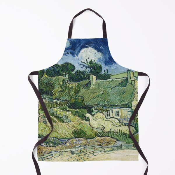 Item preview, Thatched Cottages at Cordeville by Vincent van Gogh (1890) designed and sold by allhistory.