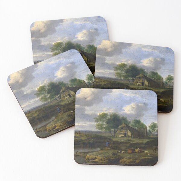 Item preview, Medieval Farm Landscape designed and sold by JapanHeavenArt.