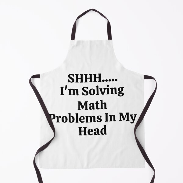 Item preview, SHHHHH..... I'm Solving Math Problems In My Head - Funny Math designed and sold by usaworld.